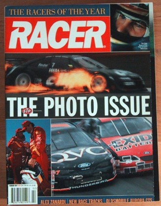 RACER MAGAZINE 1997 FEB - OLDS AURORA GTS, RACERS OF THE YEAR, ALEX ZANARDI